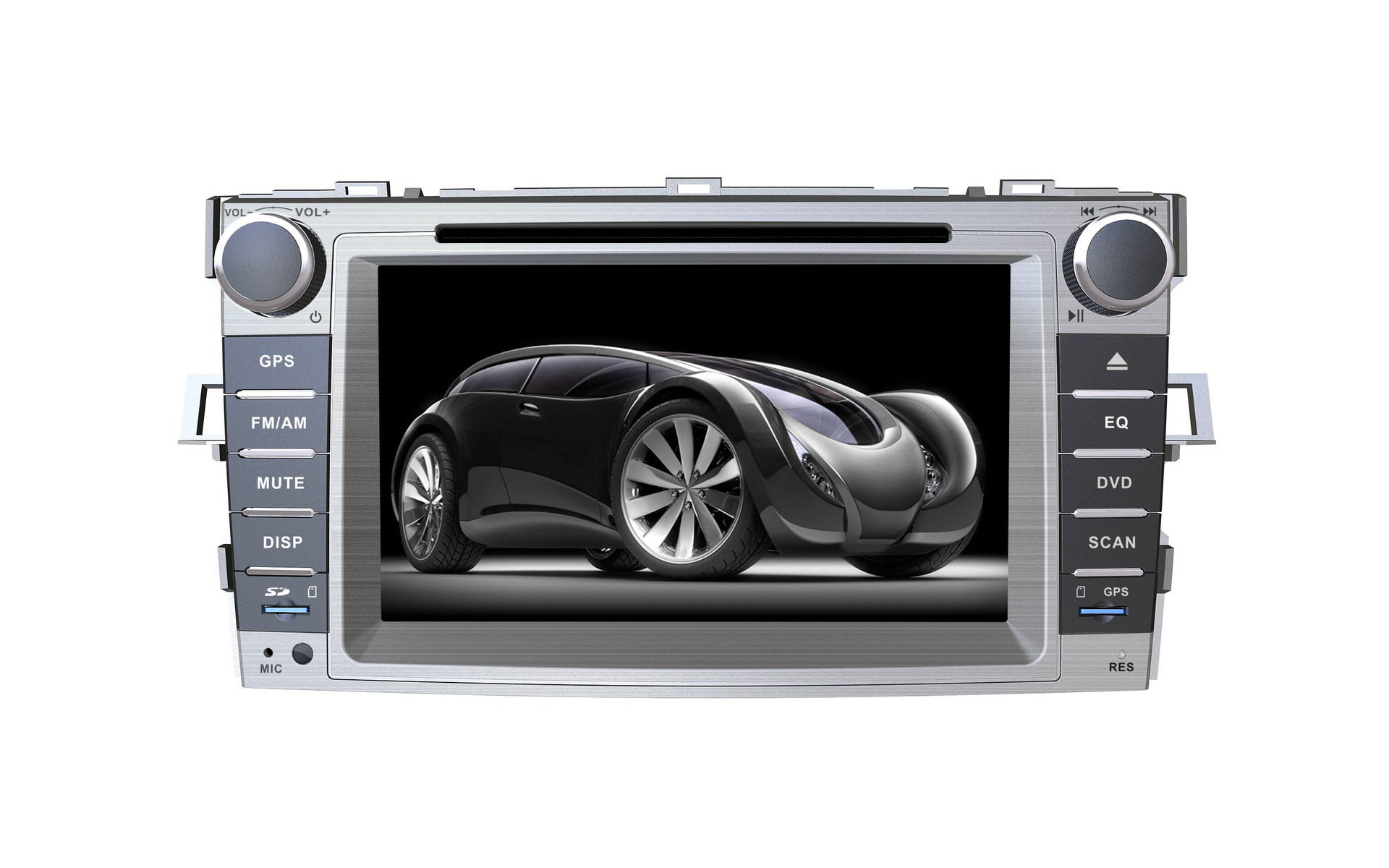 廣匯集團同款正品 馨越豐田逸志 DVD車載GPS導航儀全解析